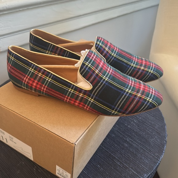 Stewart Tartan Smoking Loafer - Picture 2 of 3